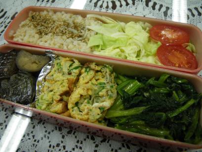ほうれん草チーズ焼き弁当.JPG