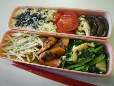 ケチャップウインナー弁当