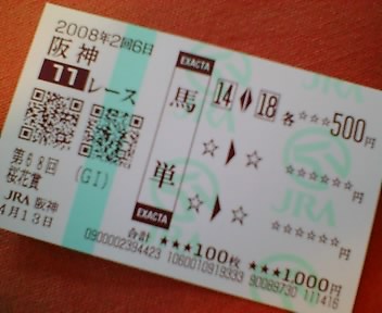 間違い馬券
