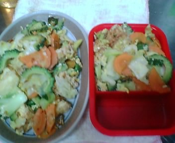 ゴーヤチャンプル弁当