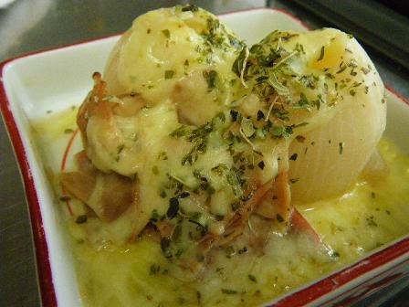 小玉ねぎ丸ごとチーズ焼