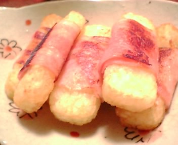 ポテトベーコン巻き焼き