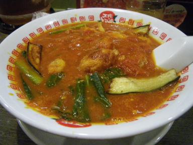 トマトカレー麺