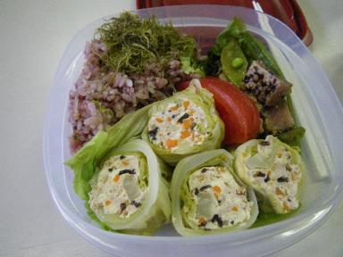 和風ロールキャベツ弁当