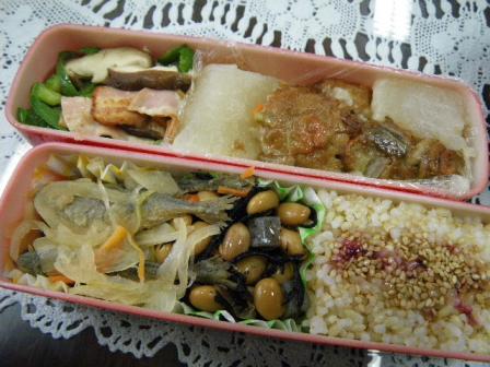 おから・ひじき弁当