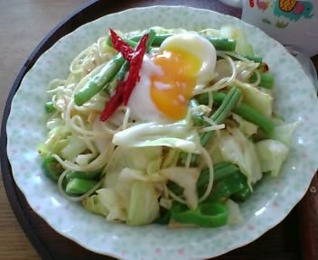 春キャベツのぺペロンチーノ
