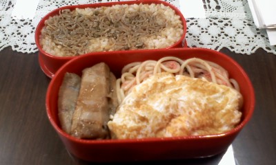 フライド卵弁当