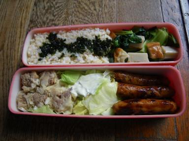 オイスターソース焼きウインナー弁当