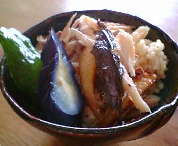 即席鯵ご飯
