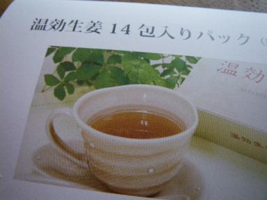 モニター生姜茶