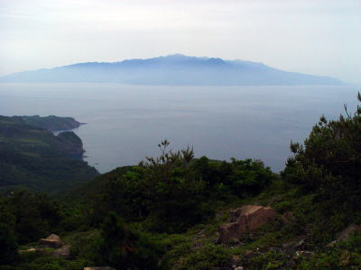 エラブから見た屋久島