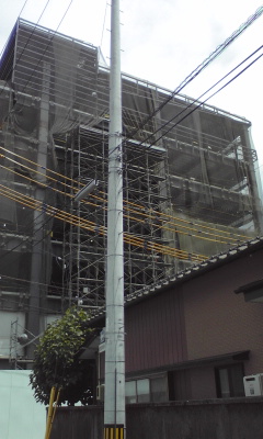 二華中の建設現場