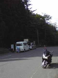 PCX　風早峠の水