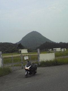 太白山の近くにある水道施設