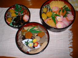 我が家のおせち～