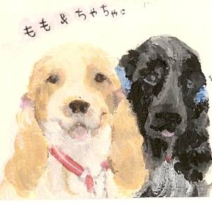 拓姉さんが描いてくださった似顔絵