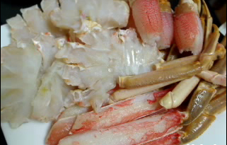 こんなカニを鍋に・・・