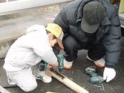 じいじとドリル