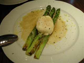 Caffe Classicaアスパラ炭火焼き