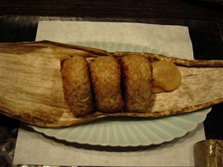 祈願堂焼きオニギリ