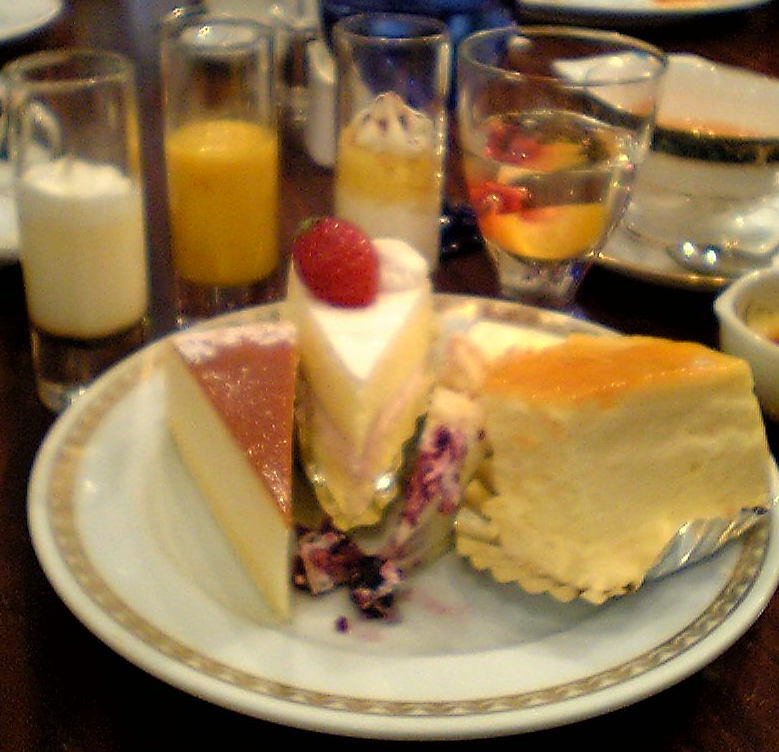 ケーキどっさり