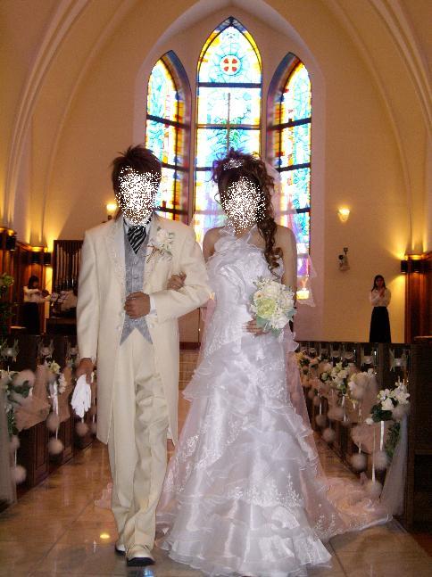 結婚式。教会にて１.JPG