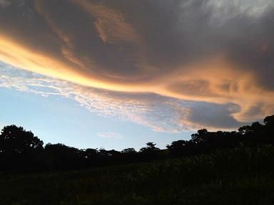 夕焼け雲