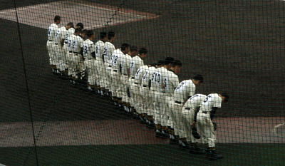 八北グラウンド挨拶