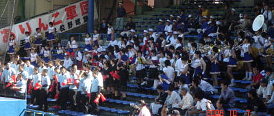 八王子高校応援団フル出場