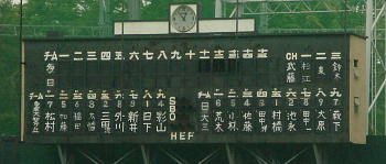 聖戦本日のスタメン