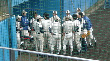 三塁側ﾍﾞﾝﾁ