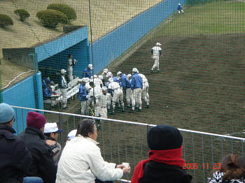 三塁側ﾍﾞﾝﾁ