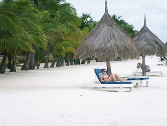 くつろぐ姉ちゃん