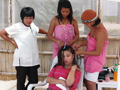 レゲエの三つ編み