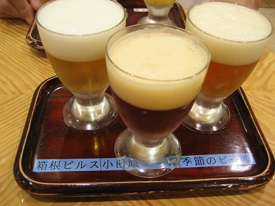 地ビール飲み比べ