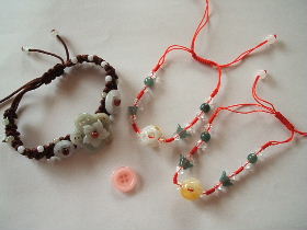 梅紋ブレスレット