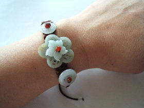 梅紋ブレスレット