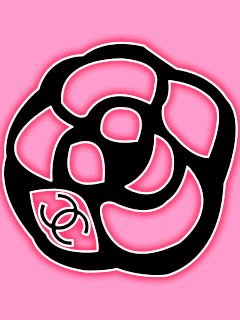 シャネル動バラピンク.gif