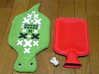 ツチノコ湯たんぽ