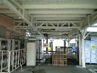 安房鴨川駅・改札跡