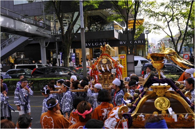 穏田神社祭礼　2011.9.4