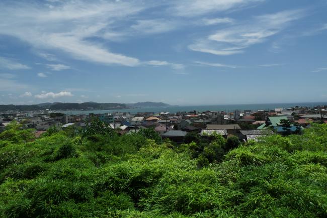 鎌倉の空と海　２０１１．８．６