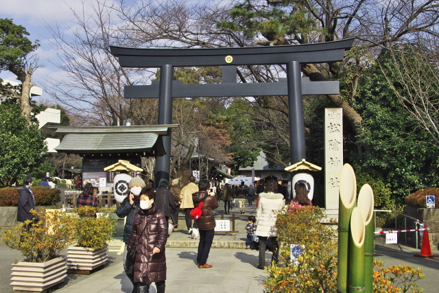 松陰神社　2012.1.2