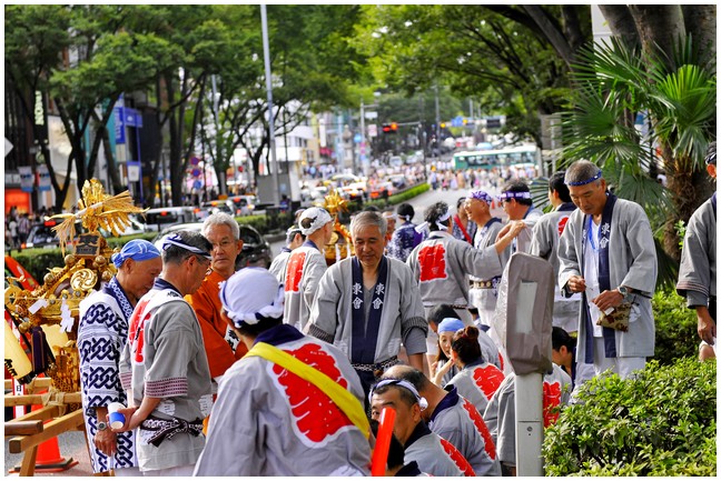 穏田神社祭礼　2011.9.4