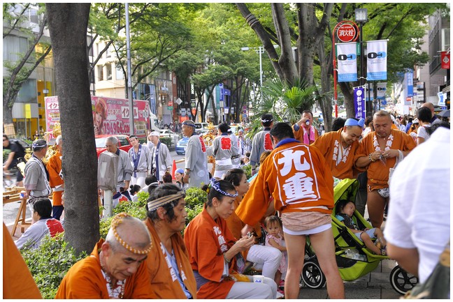 穏田神社祭礼　2011.9.4