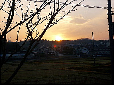 3月20日の朝日