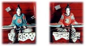 狭山市・二神像