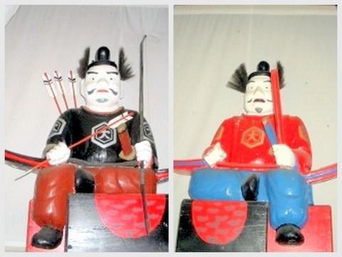 出雲の随身さん達