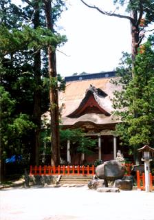 羽黒山三神合祭殿