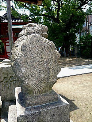 菅原神社‐尻尾